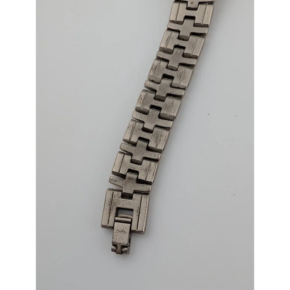 Ann Klein II Watch Women 23mm Silver Gold Two Tone 7